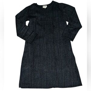 Fabindia wool tunic small gray lagenlook layering